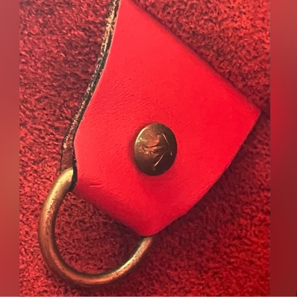 LOUIS VUITTON Red Leather Randonne EPI Shoulder Bag NEW WITHOUT TAGS - Picture 12 of 16